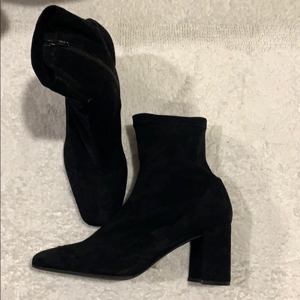Suede Booties - image 1